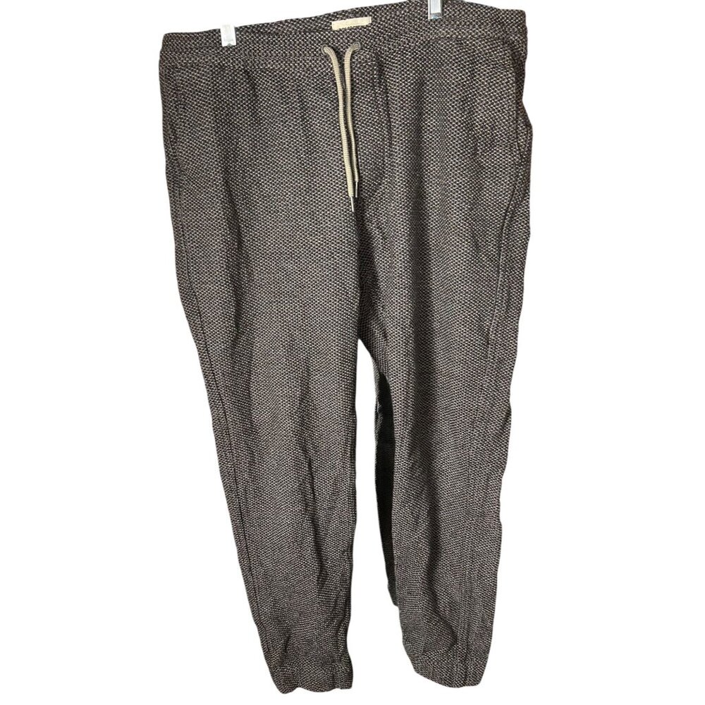 Taylor Stitch Black and White Sweatpants